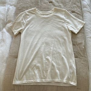 Madewell ivory tshirt size XS